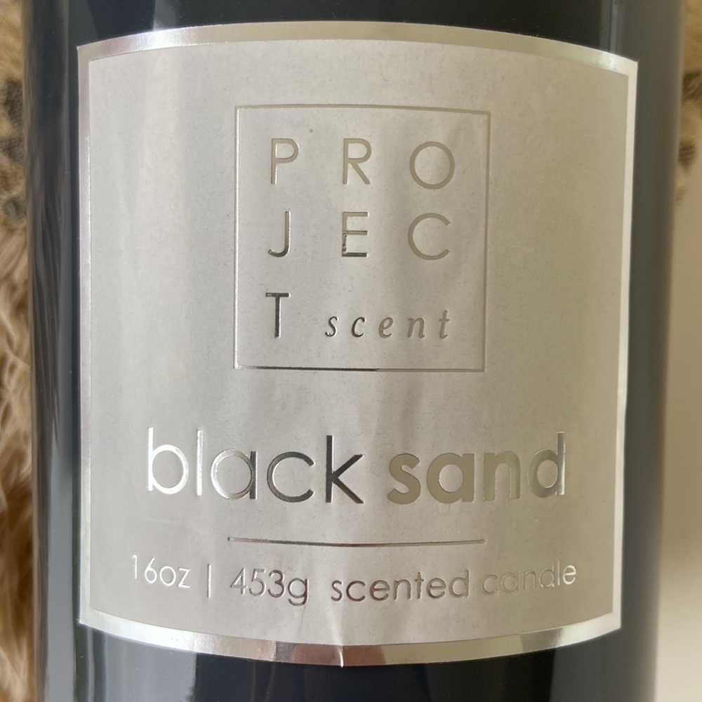 PROJECT SCENT BLACK SAND CANDLE - Picture 2 of 4